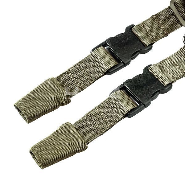 Ремінь двоточковий FRAG UA3-Olive з карабінами 01-455FRG фото