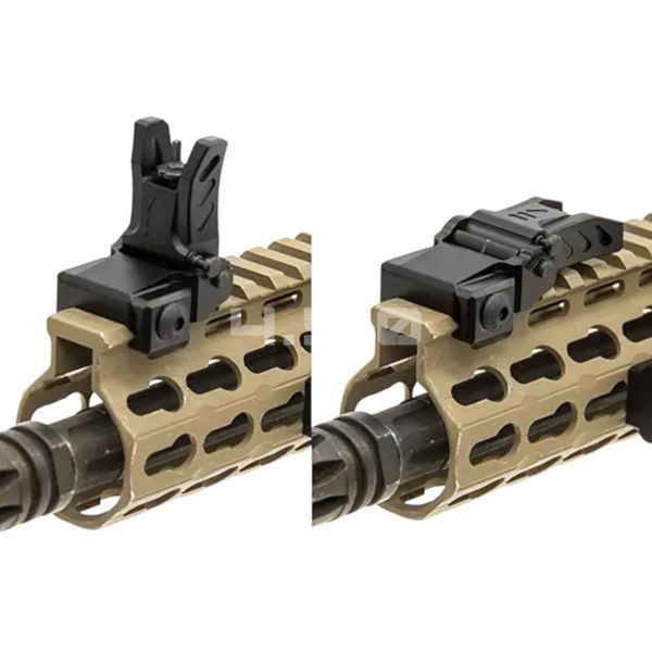 Мушка складная Leapers UTG AR15 MNT-755, цвет Черный, откидная, съемная на Picatinny 242680 фото